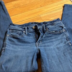 BKE Men's Straight Jeans in Blue